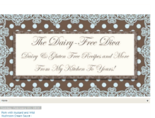 Tablet Screenshot of dairyfreediva.com